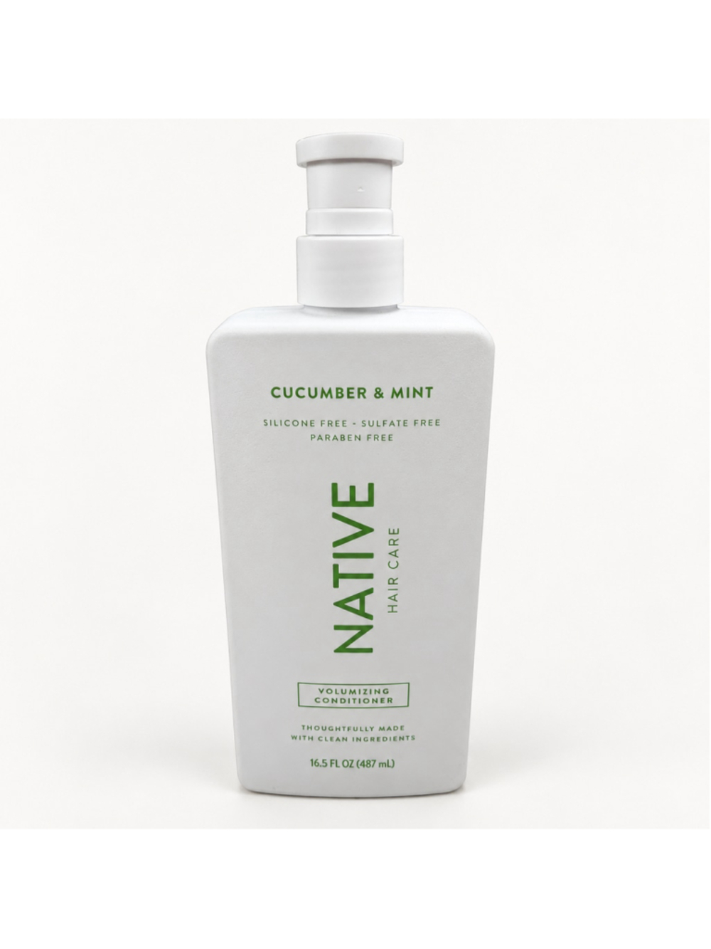 Native Hair Care Volumizing Conditioner Cucumber & Mint One Size White Green